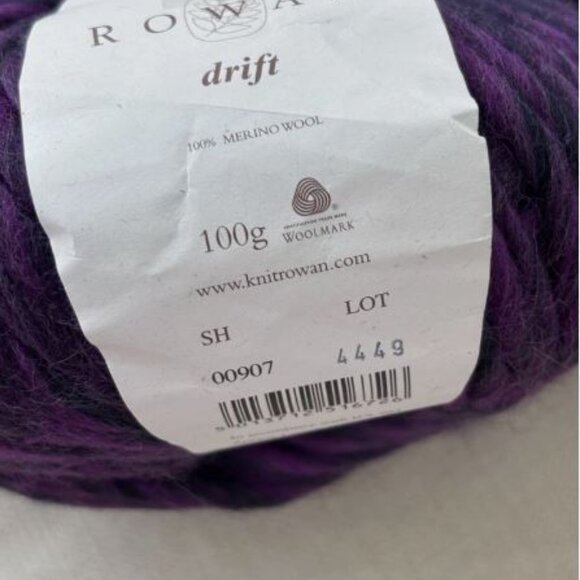 (3) Rowan Drift 4 Ply Soft Yarn 100 % Merino Wool 100g / skein Discontinued - Picture 4 of 5